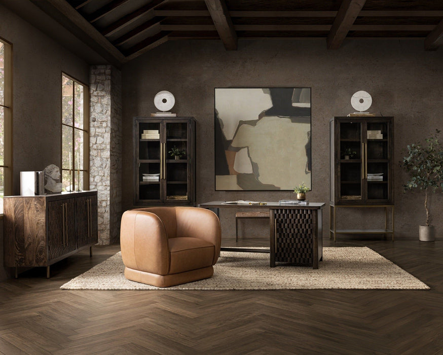 Norwood - Desk - Bark Brown