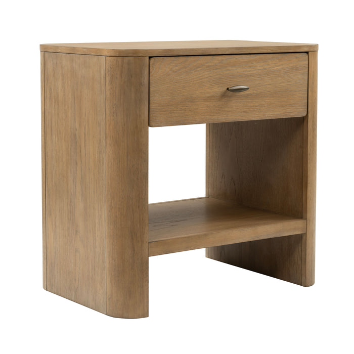 Normandy - Open Nightstand - Light Brown