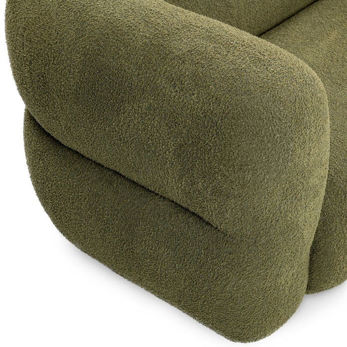 Faris - Upholstered Sofa - Dark Olive