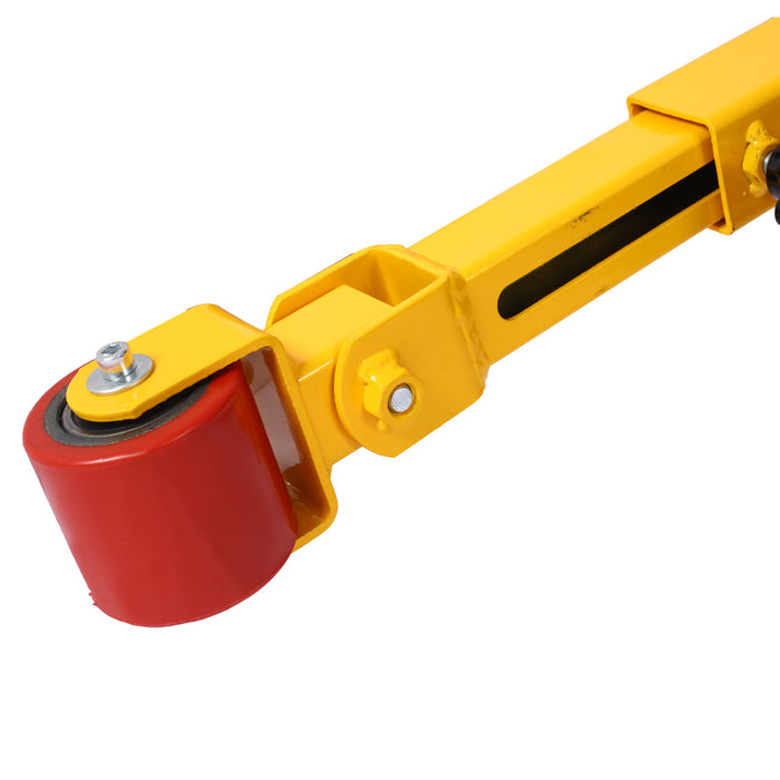 Auto Body Fender Roller Tool For Lip Rolling And Wheel Arch Reforming - Yellow