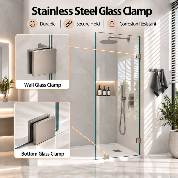 Frameless Walk-In Shower Glass Panel