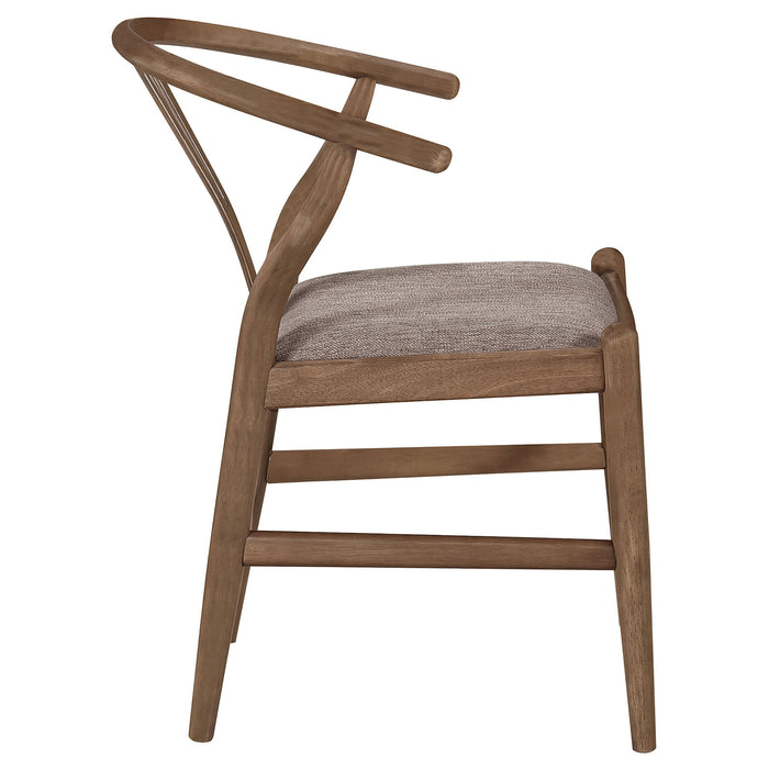 Guinea - Dining Side Chair (Set of 2) - Walnut