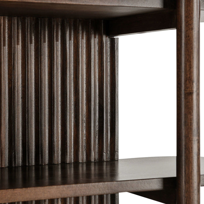 Redford - Tall Bookcase - Bark Brown