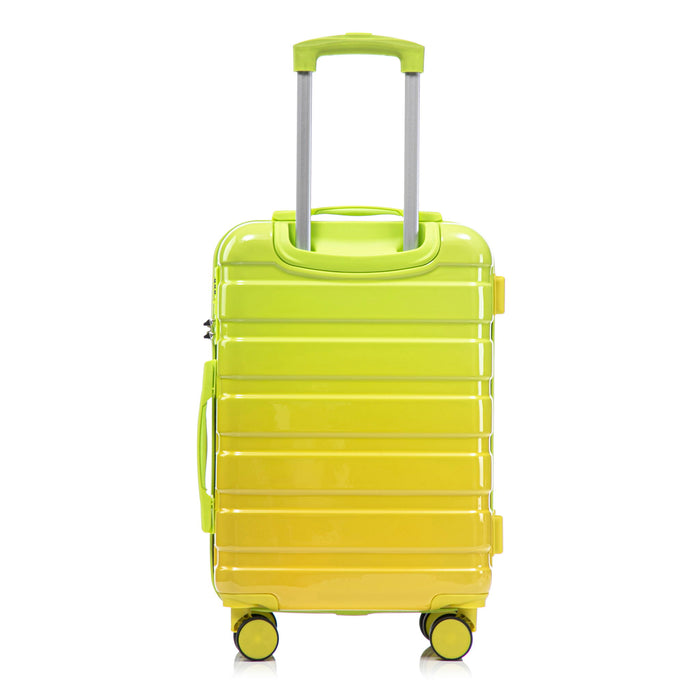Luggage Set 14" / 20" With Combination Lock And Cosmetic Case