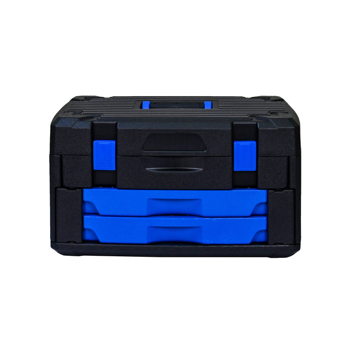 Tool Box With 266 Pieces Hand Tool Set - Black