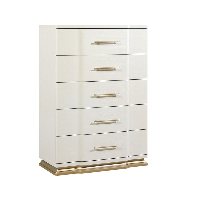 Lexington - 5 Drawer Chest - Beige