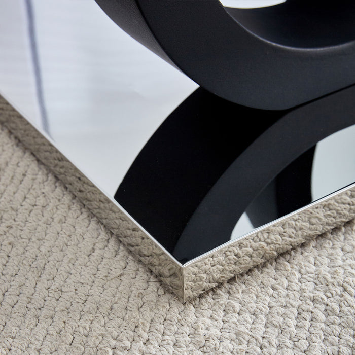 Minimalist Coffee Table - Black