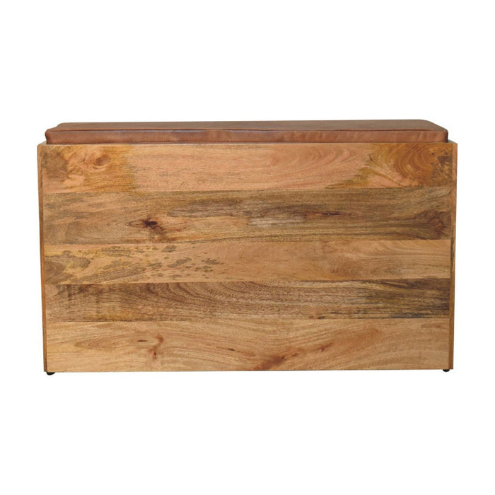 Buffalo - Hide Pull Out Shoe Storage Bench