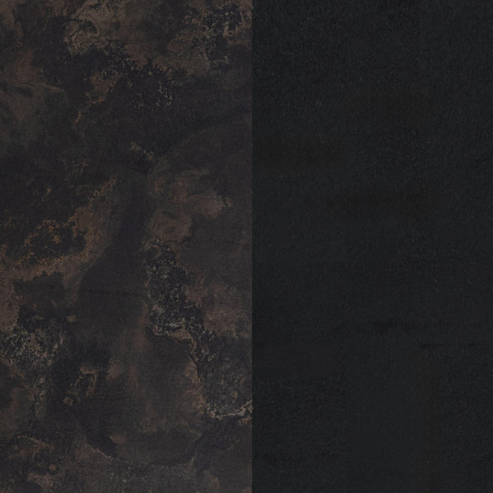 Amilio - Tall Cabinet - Rust Noir