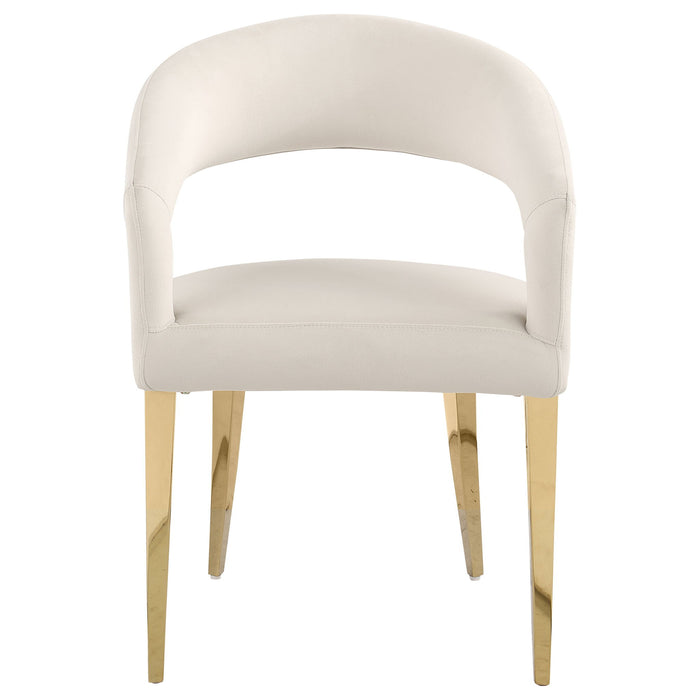 Rendina - Upholstered Dining Arm Chairs (Set of 2) - Cream
