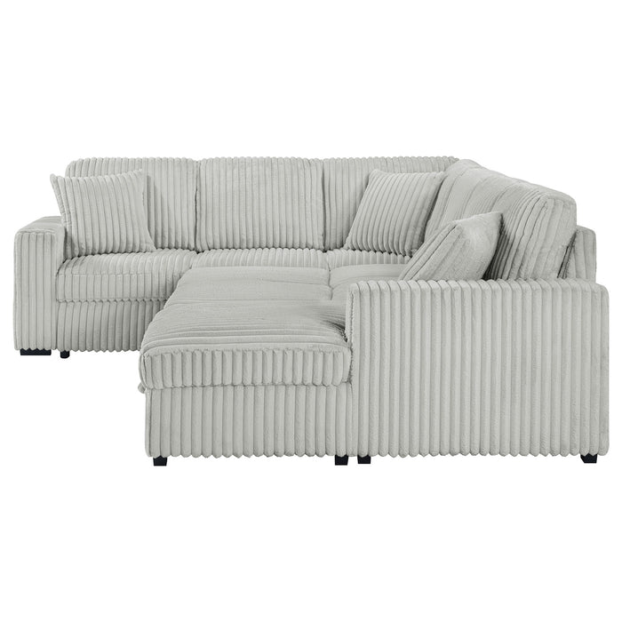 Thurston - Storage Sectional Sofa With Pop Up Bed