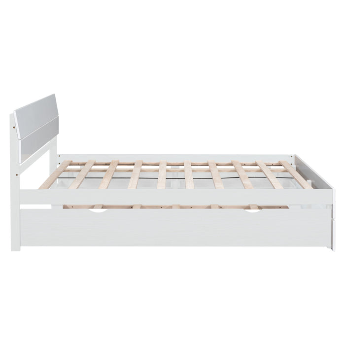 Modern Bed Frame With Headboard And Footboard