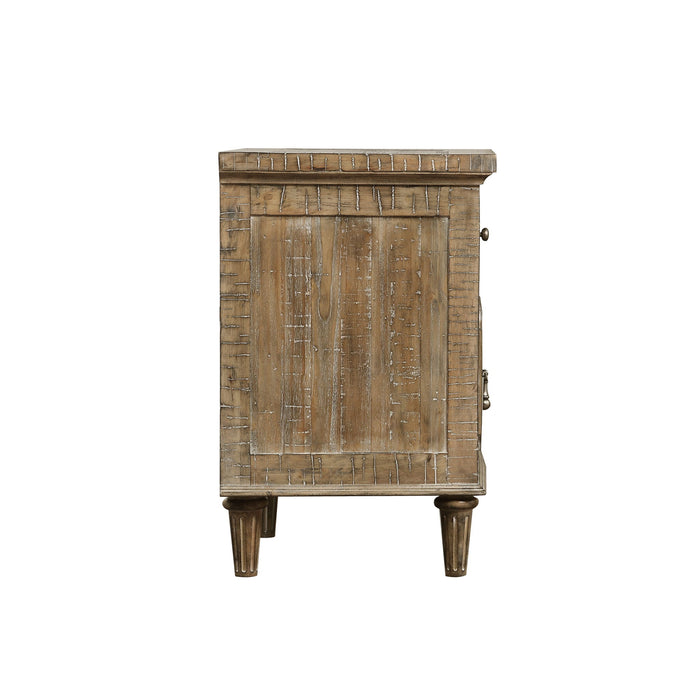 2 Drawer Nightstand - Taupe