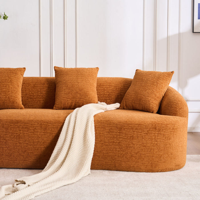 Combined Sofa With 4 Pillows