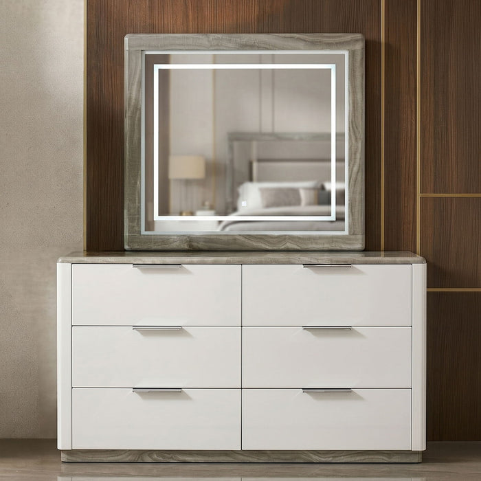 Jazz - Bedroom Set With LED Upholstered Headboard