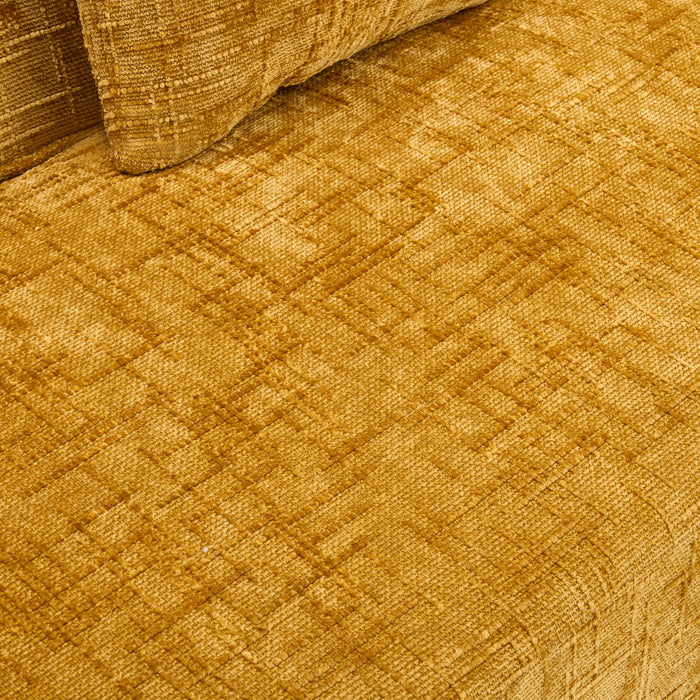 Curved Compressed Sofa, Nordic-Style Design For Living Room