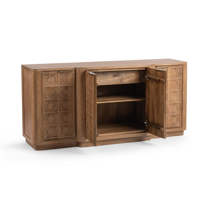 Cleveland - 4 Door Cabinet - Santy Taupe