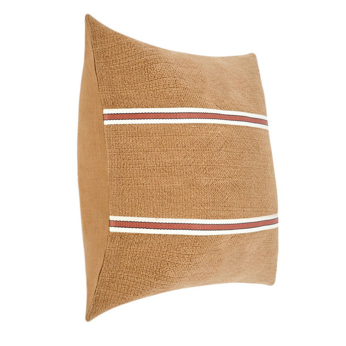 Pryce - TL Pillow - Chestnut Brown / Terracotta