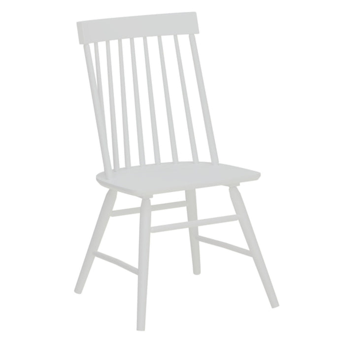 Midland - Dining Chair With Solid Wood Construction - White