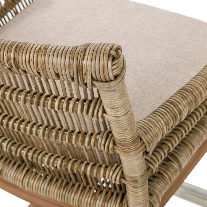 Valerie Outdoor Counter Stool - Natural