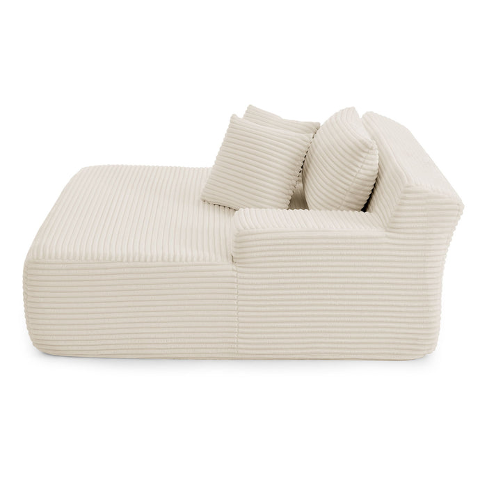 Modern Single Lazy Sofa Lounge Chair With High Density Foam