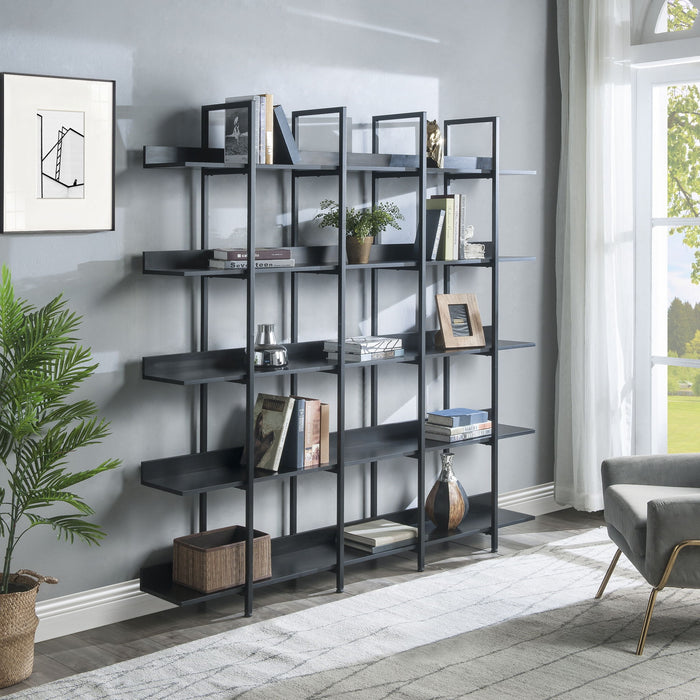 Vintage Industrial 5 Tier Bookcase