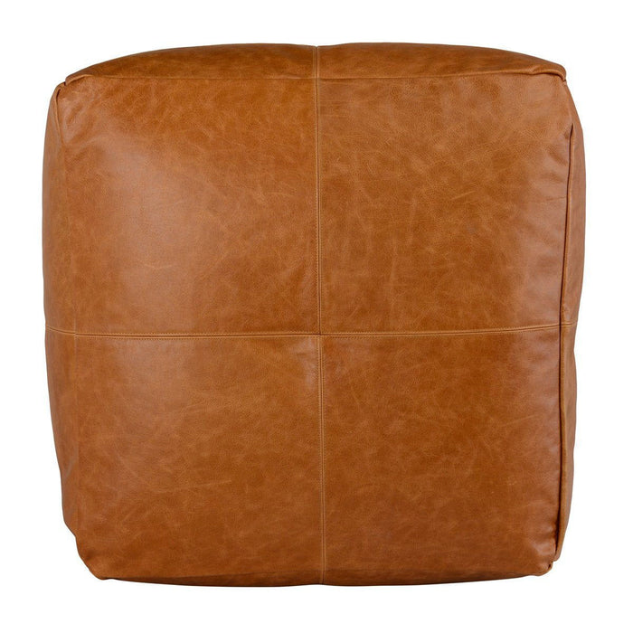 Kona - Leather Pouf