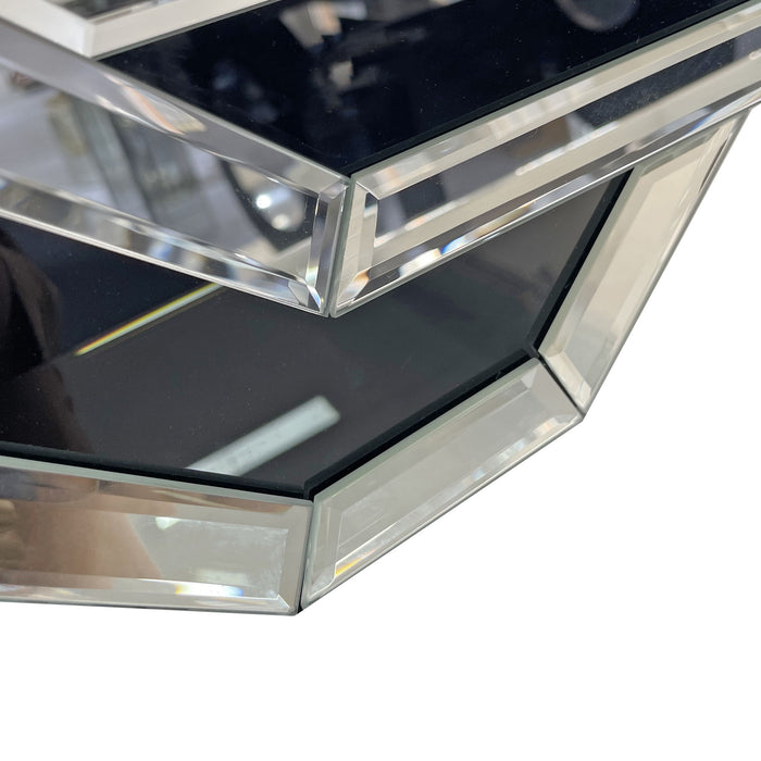 Diamond Wall Mirror - Silver