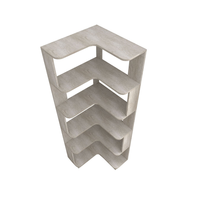 L-Shaped Corner Bookshelf