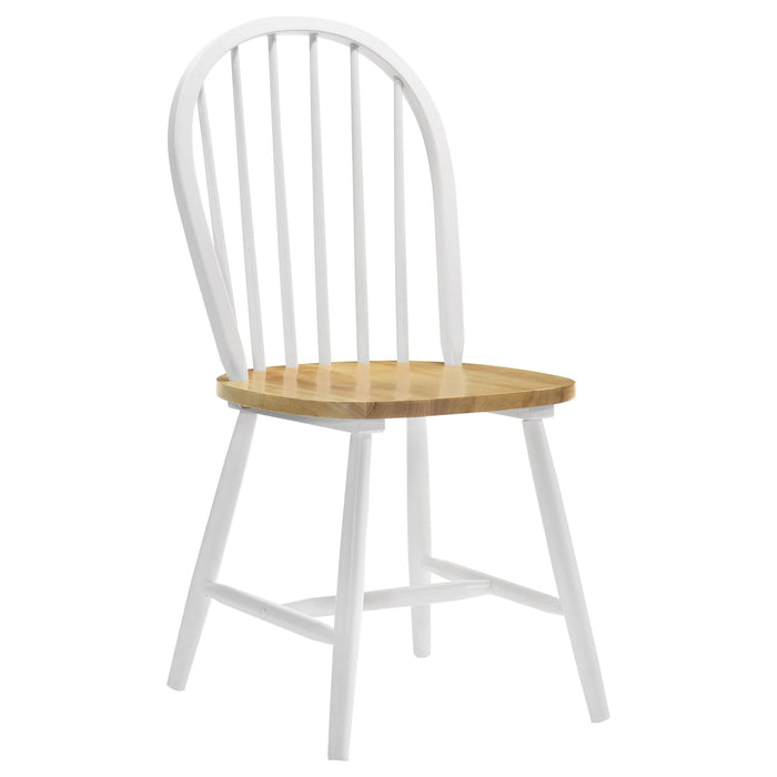 Spindle - Back Side Chairs (Set of 4) - Natural