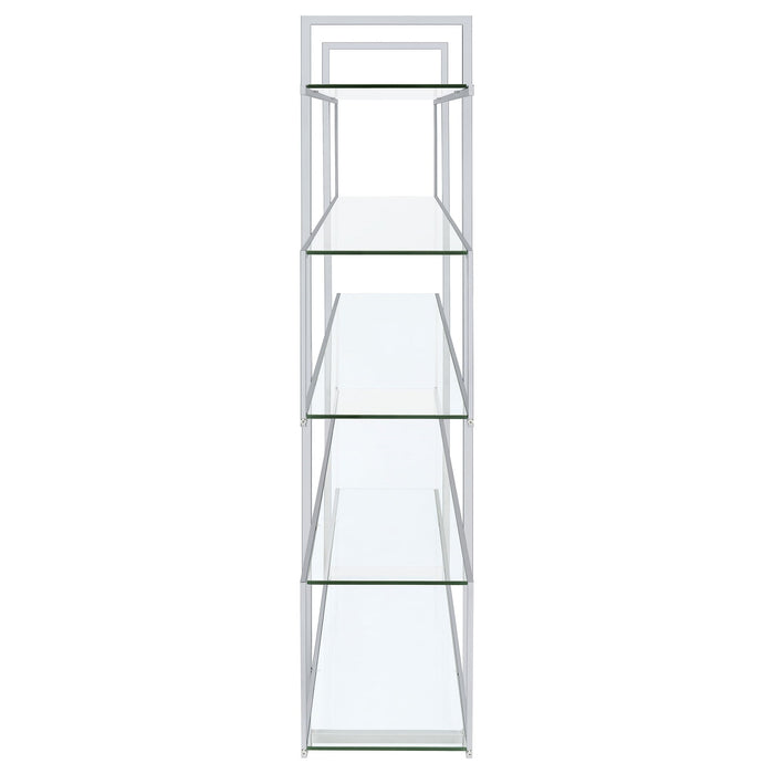 Harison - 5 Shelf Bookshelf - Clear