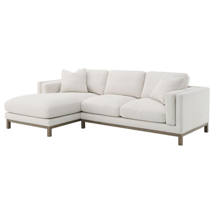 O'Brien - Sectional Sofa With Left Chaise - Sand
