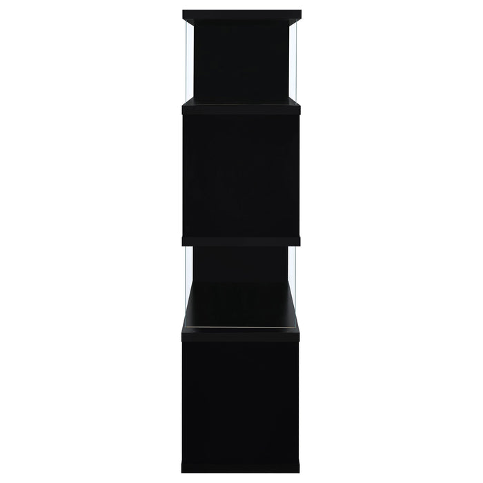 Elias - 4 Shelf Bookshelf With Zigzag Design