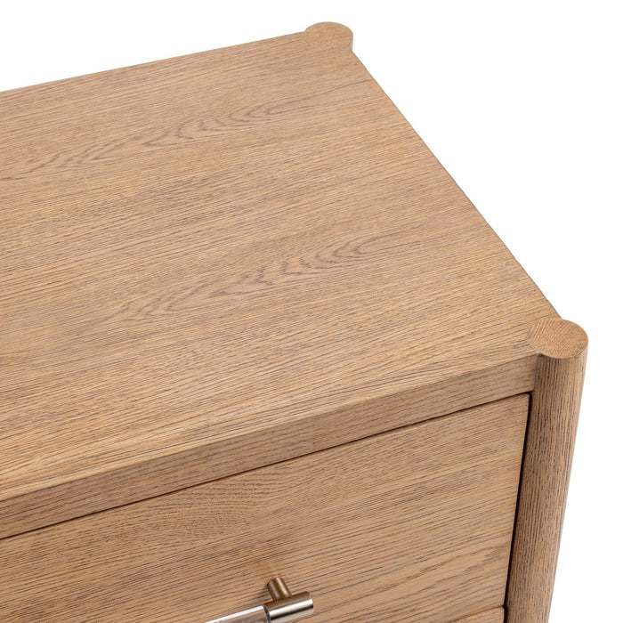 Alisen - 2 Drawer Nightstand - Napa Grove