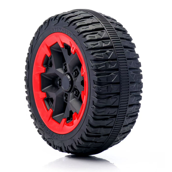 Electric Car With Remote Control, Colorful LED Lights, USB & MP3