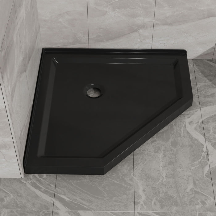 Goodyo - Neo-Angle Shower Base - Black