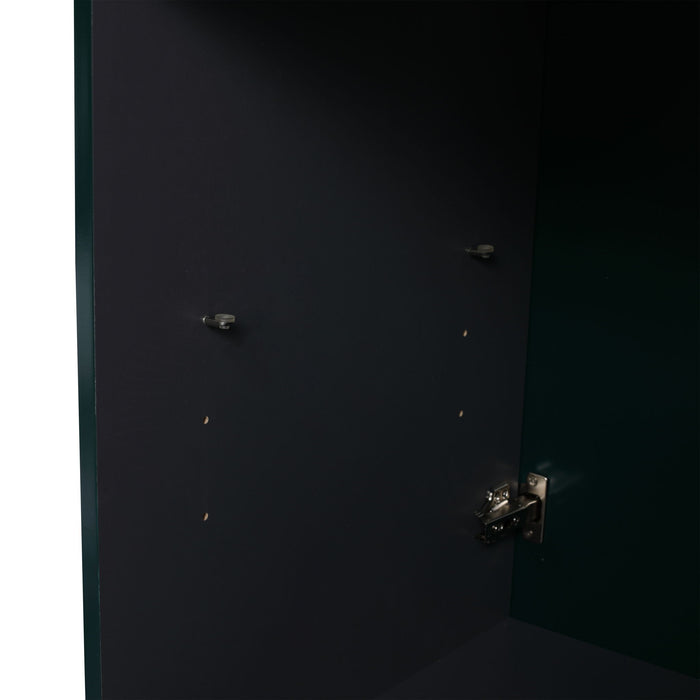 Contemporary Freestanding Bathroom Vanity With Resin Sink & Soft-Close Cabinet Doors