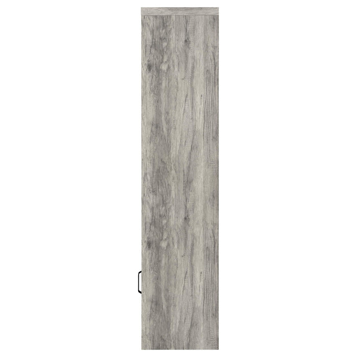 Conifer - 3 Shelf Media Tower - Gray