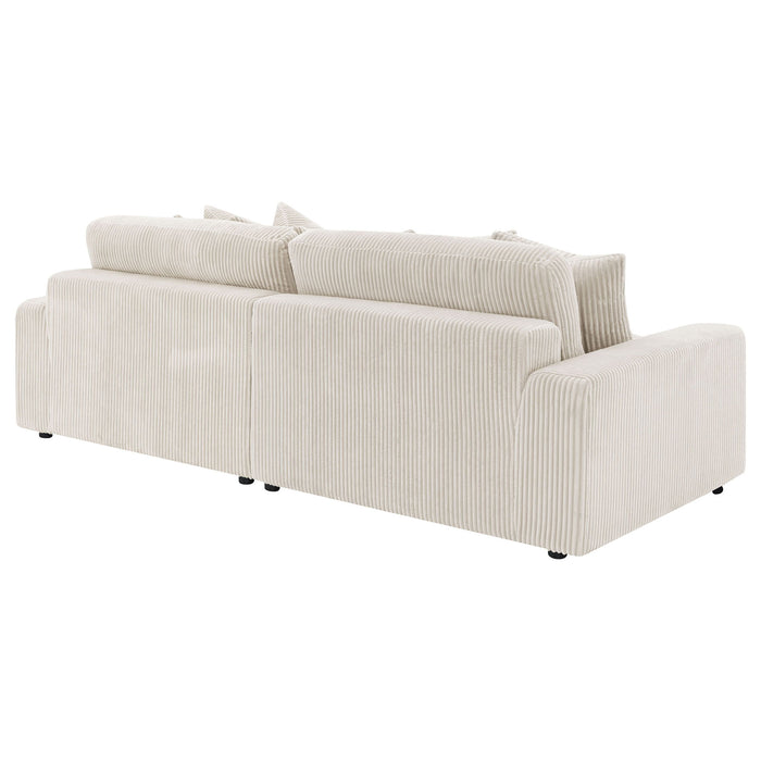 Upton - Reversible Sectional Sofa With Oversized Chaise - Sand
