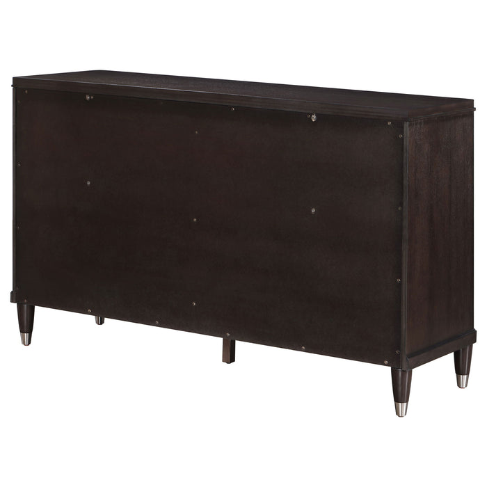 Niguel - 6 Drawer Dresser - Brown