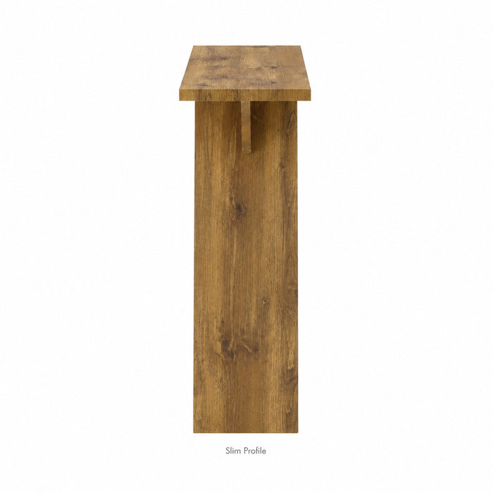 Console Table With V - Shaped Base
