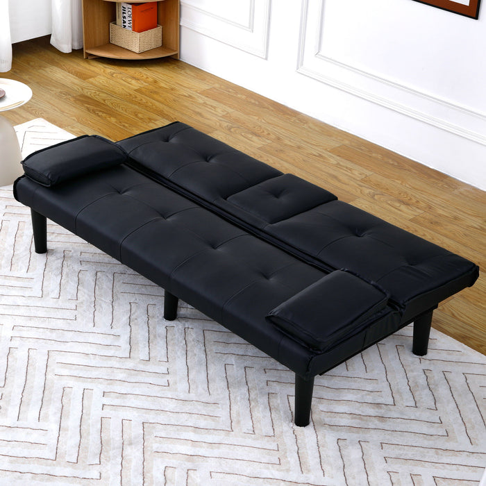 Sofa Bed With Foldable Design And Cup Holder