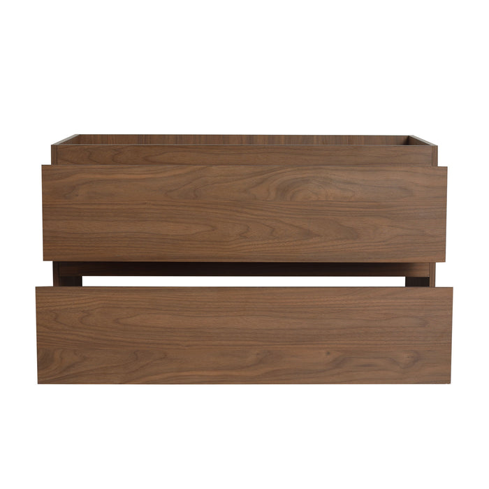 Wall Mounted Bathroom Vanity & Sink, 2 Soft Close Drawers