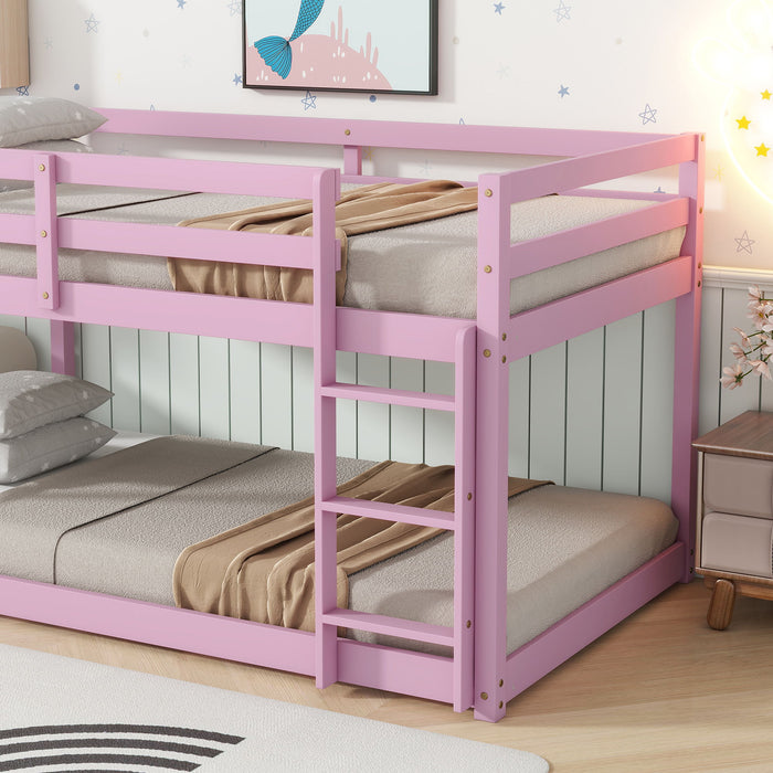 Floor Bunk Bed & Ladder