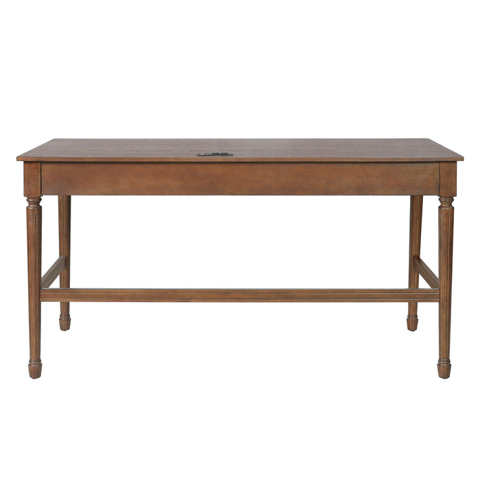 Modern Writing Desk With Drawers For Home Office