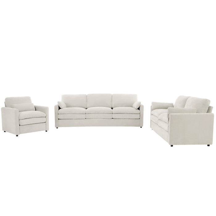 Cozy Sofa Set Oversized Comfy Cloud Sofa With Double Cushion