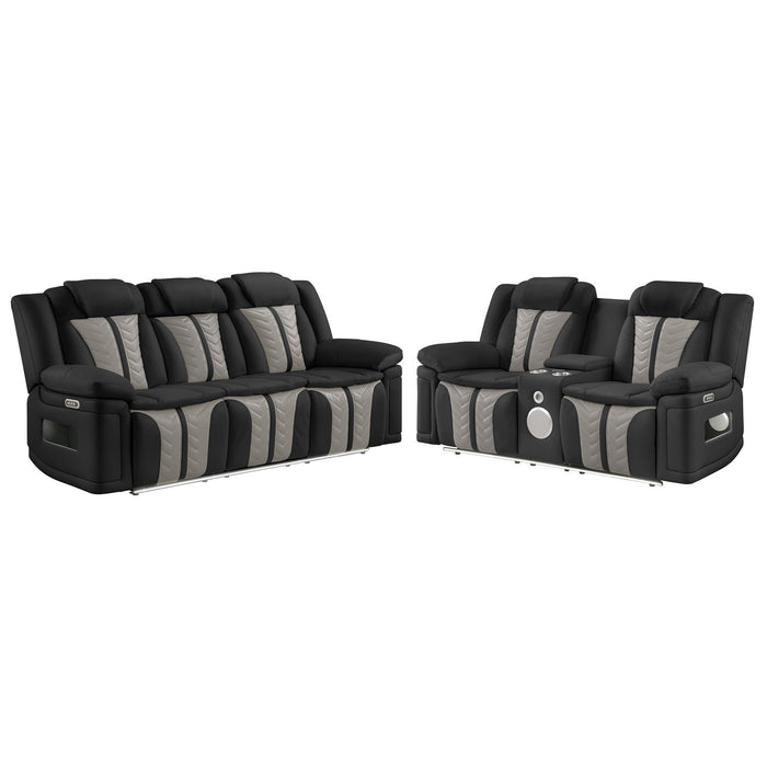 Cruiser - Power Reclining Set With LED Lighting