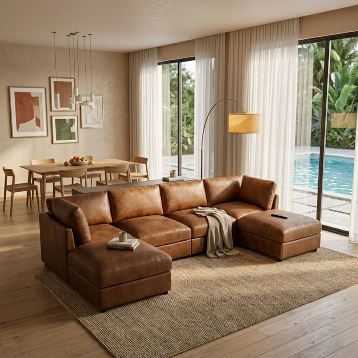 Modular Sectional With Custom Configuration