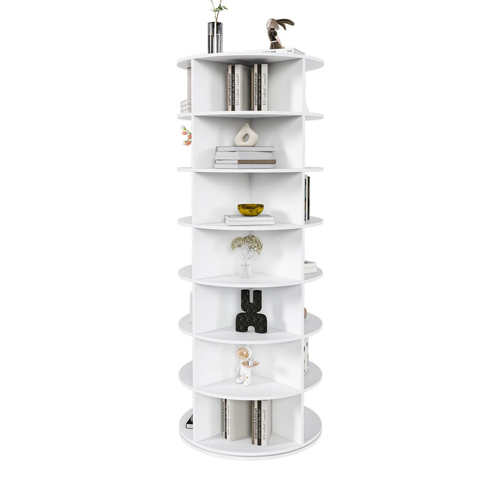 Rotating Shoe Rack Tower
