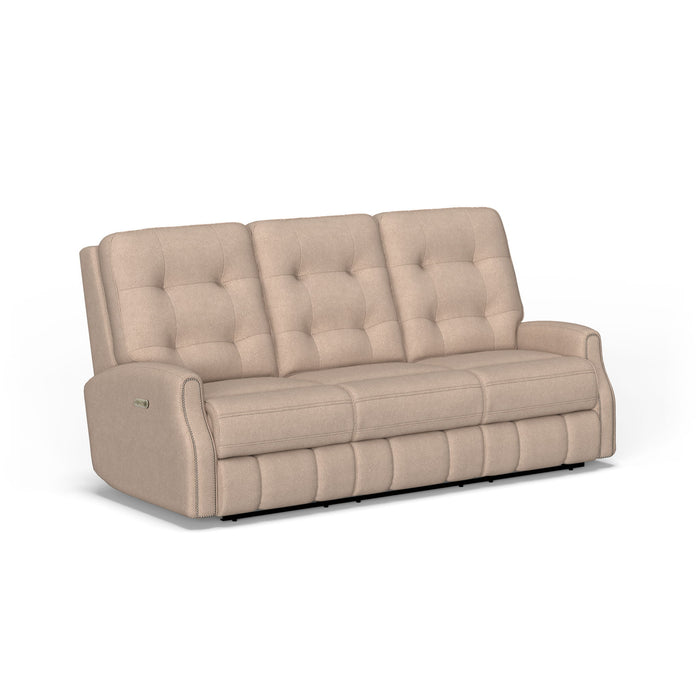 Devon - Reclining Sofa, Nailhead Trim